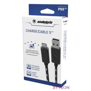 Snakebyte CHARGECABLE 5 PlayStation 5 USB Type-C 3m töltőkábel