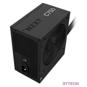 NZXT C750 750W 80 Bronze ventillátorral dobozos tápegység