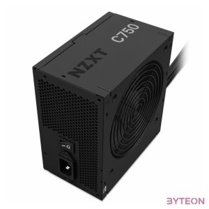 NZXT C750 750W 80 Bronze ventillátorral dobozos tápegység