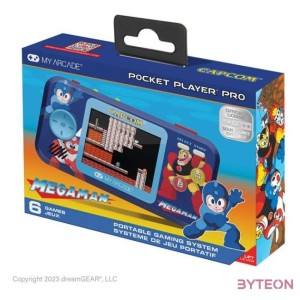 My Arcade DGUNL-4191 Mega Man Pocket Player Pro Hordozható Kézikonzol