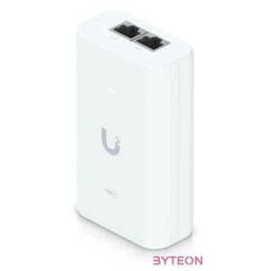 Ubiquiti U-POE 48V 1,25A tápegység Gigabit LAN porttal
