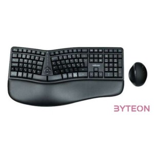 Zalman ZM-K690M ergonómikus vezeték nélküli billentyűzet  egér (A)