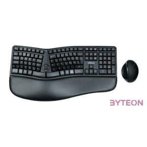 Zalman ZM-K690M ergonómikus vezeték nélküli billentyűzet  egér (B)