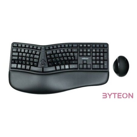 Zalman ZM-K690M ergonómikus vezeték nélküli billentyűzet  egér (B)