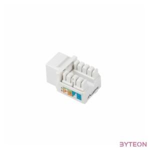 Lanberg KSU5-1090 Cat.5e UTP 90-os betűzős árnyékolatlan RJ45 Keystone jack