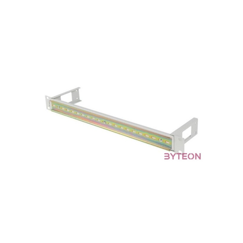 Lanberg AK-1801-S 19 1U szürke DIN sín panel