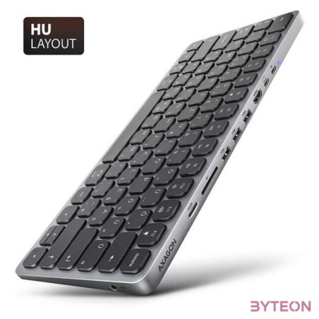 AXAGON HMC-KB-HU Magyar billentyűzet és hub