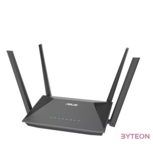 ASUS (AX1800) RT-AX52 5741201Mbps fekete vezeték nélküli router