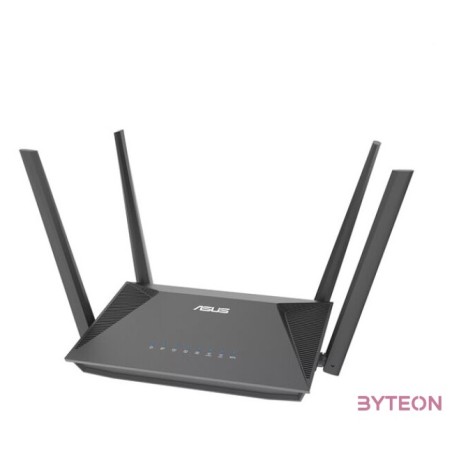 ASUS (AX1800) RT-AX52 5741201Mbps fekete vezeték nélküli router