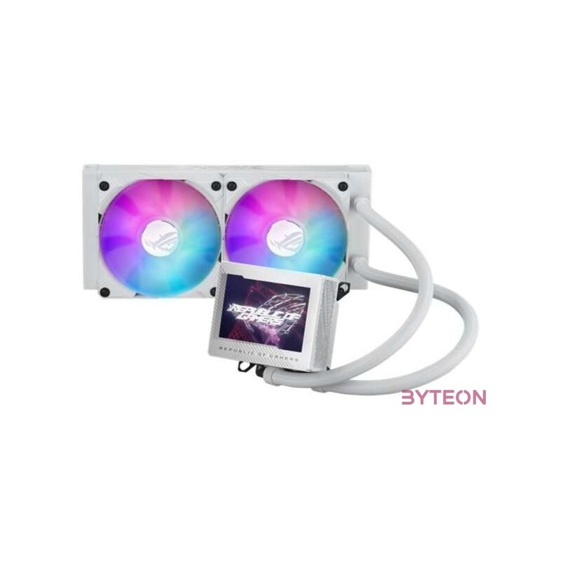 Fan Asus ROG RYUJIN III 240 - ARGB WHT - Vízhűtés