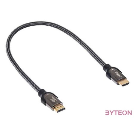 KAB Akyga AK-HD-05S HDMI ver. 2.1 Árnyékolt kábel - 0.5m