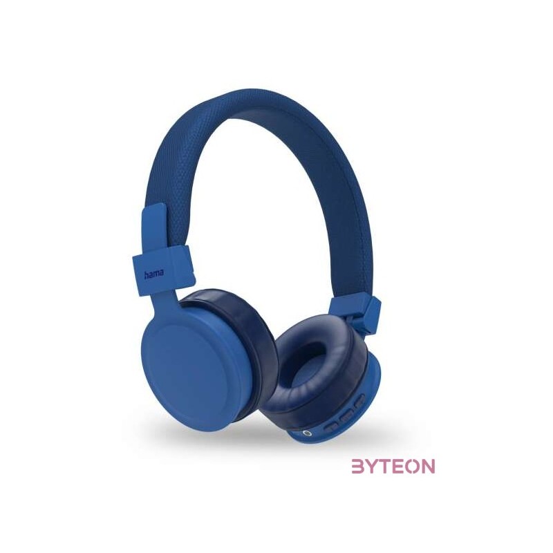 Hama 184198 FREEDOM LIT Bluetooth kék fejhallgató