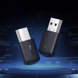 UGREEN CM448 USB adapter / Külső hálózati kártya 2,4 GHz (fekete)