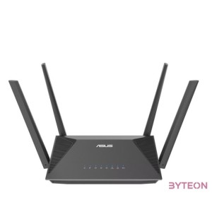 ASUS (AX1800) RT-AX52 5741201Mbps fekete vezeték nélküli router