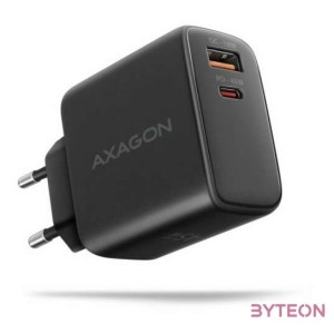 AXAGON ACU-PQ45 QC3.0,4.0,AFC,FCP,PPS,Apple  PD type-C 45W fekete töltő