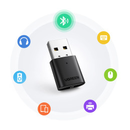 UGREEN CM390 Bluetooth 5.0 USB adapter (fekete)