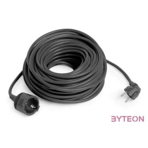 Delight 30m 3x1,5 mm2 fekete lengő hosszabbító