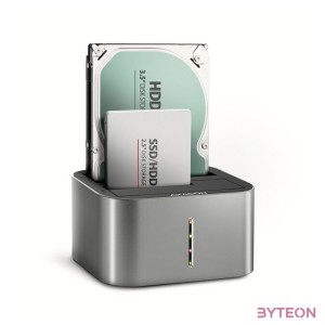 Axagon ADSA-DC SuperSpeed USB DUAL 2.5,3.5 HDD,SSD DUAL dokkoló