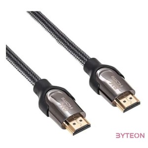 KAB Akyga AK-HD-05S HDMI ver. 2.1 Árnyékolt kábel - 0.5m