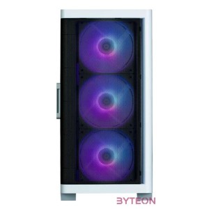 Zalman M4 fekete (táp nélküli) ablakos mATX ház