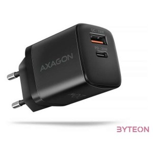 AXAGON ACU-PQ20 QC3.0,AFC,FCP  PD type-C 20W fekete töltő