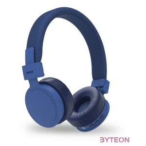 Hama 184198 FREEDOM LIT Bluetooth kék fejhallgató