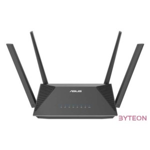 ASUS (AX1800) RT-AX52 5741201Mbps fekete vezeték nélküli router