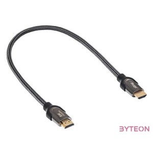KAB Akyga AK-HD-05S HDMI ver. 2.1 Árnyékolt kábel - 0.5m