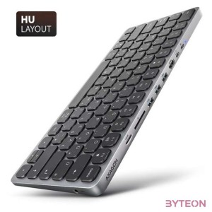 AXAGON HMC-KB-HU Magyar billentyűzet és hub