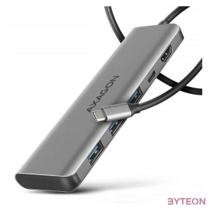 AXAGON HMC-5H USB-C 3.2 Gen 1 3x USB-A 4K HDMI PD 100W hub