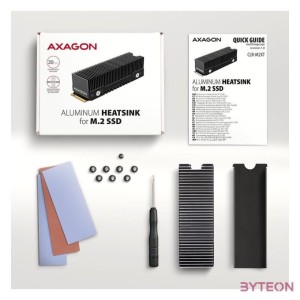AXAGON CLR-M2XT hűtőborda M.2 SSD-hez