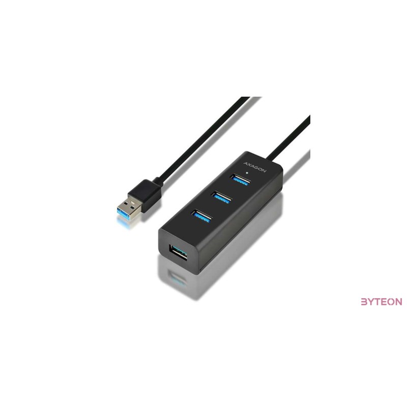 HUB Axagon HUE-S2BL 4-port [USB3.0] - Fekete