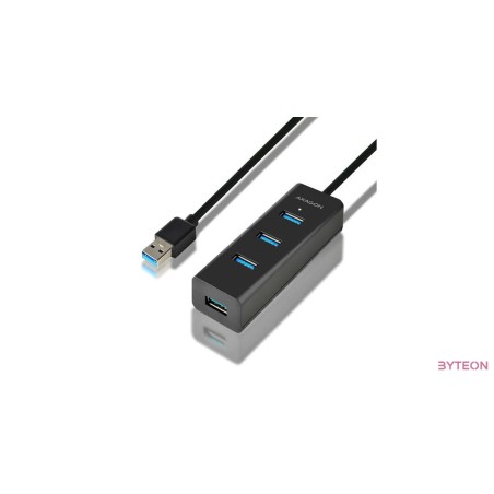 HUB Axagon HUE-S2BL 4-port [USB3.0] - Fekete