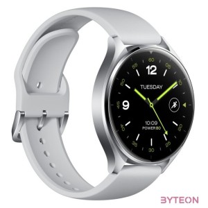 Xiaomi Watch 2 TPU szíjas ezüst okosóra