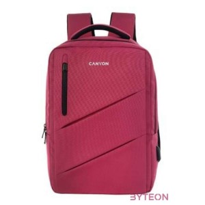 Canyon BPE-5 15,6 notebook poliészter hátizsák rózsaszín-fekete