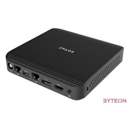 Zotac ZBOX-CI343-BE Mini,Intel N100,fekete barebone asztali számítógép