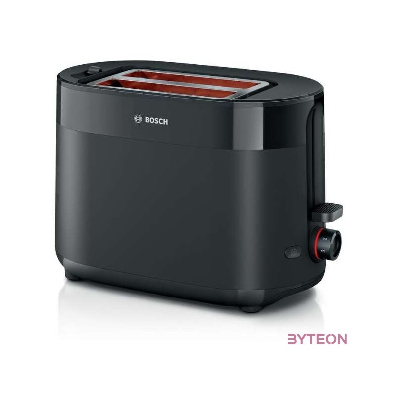 Bosch TAT2M123 fekete 2 szeletes kenyérpirító