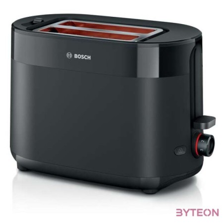 Bosch TAT2M123 fekete 2 szeletes kenyérpirító