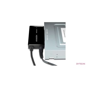 Axagon ADSA-FP3 HDD/SSD/ODD adapter [2.5",3.5",5.25",/USB3.0] - Fekete