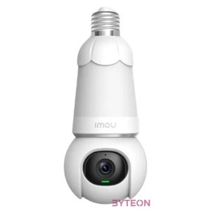 IMOU Bulb Cam ,5MP,2,8mm,beltéri,H265,IR25m,SD,kétirányú hang,E27,IP PT wifi villanykörte kamera