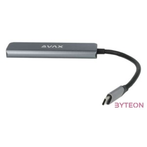 AVAX HB611 CONNECT 5in1 Multi Type C-HDMI(4k60Hz), TypeC, 2xUSB 3.0, PD 100W HUB
