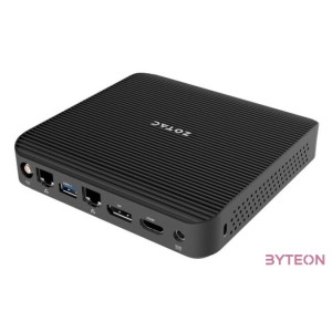 Zotac ZBOX-CI343-BE Mini,Intel N100,fekete barebone asztali számítógép