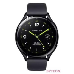 Xiaomi Watch 2 TPU szíjas fekete okosóra