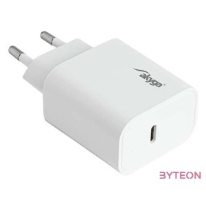 CHG Akyga AK-CH-18 USB-C PD 5-12V , max. 3A 20W Quick Charge 3.0 gyorstöltő