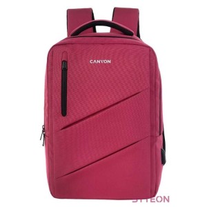 Canyon BPE-5 15,6 notebook poliészter hátizsák rózsaszín-fekete