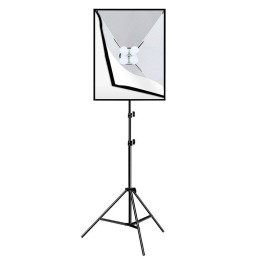 Puluz Stúdió készlet Softbox LED 50x70cm, állvány, LED izzók 4 db PU5071EU