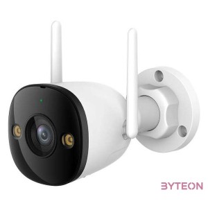 IMOU Bullet 3 ,3MP,3,6mm,kültéri,H265,LED30m,SD,kétirányú hang,fehérfényes IP Wifi csőkamera