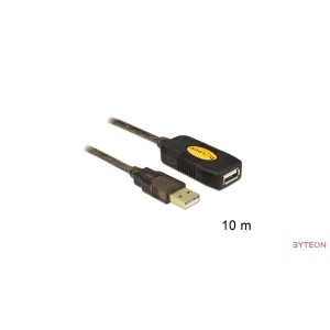 Delock USB A - A 10m Hosszabbító (USB2.0) - Aktív
