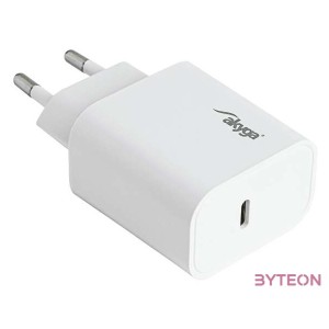 CHG Akyga AK-CH-18 USB-C PD 5-12V , max. 3A 20W Quick Charge 3.0 gyorstöltő
