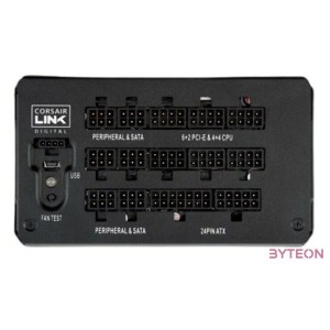 CORSAIR HXi HX1000i 1000W 80 PLUS Platinum moduláris tápegység